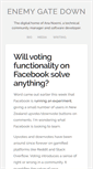 Mobile Screenshot of enemygatedown.com